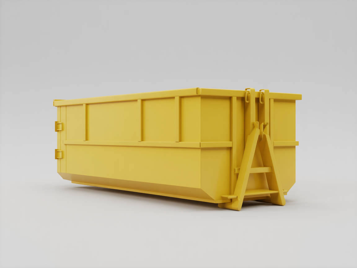20-yard roll-off dumpster rental from Stone Organization for construction and renovation projects