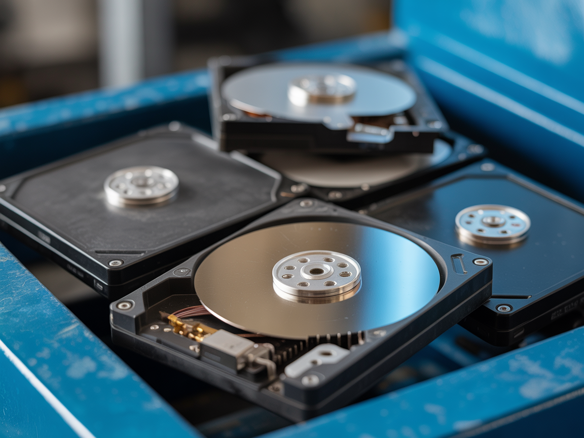 Hard Drive & Media Destruction - secure document destruction service by Stone Organization